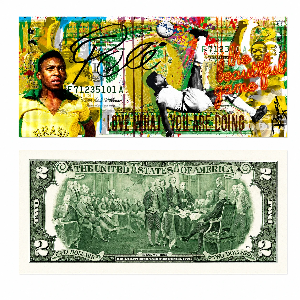 The King Pelé — Rency Art $2