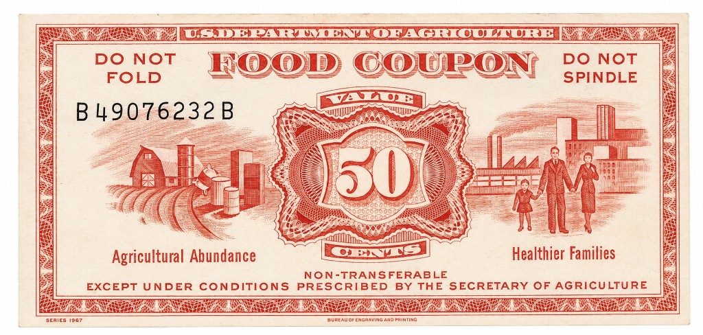 Food Coupon USDA, Cincuenta Centavos (Serie 1967)